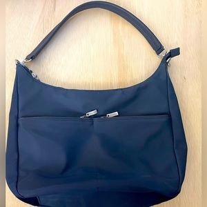 Baggallini Bowery Large Half Moon Hobo | French Navy
